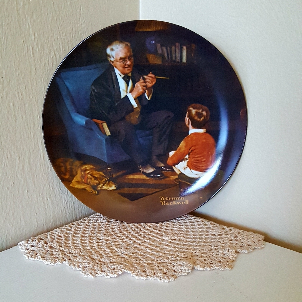 "The Tycoon" by Norman Rockwell